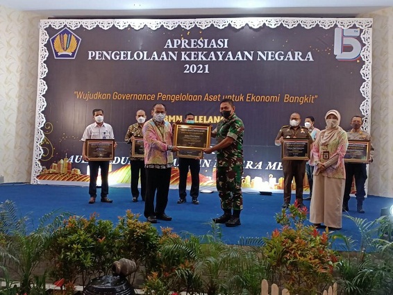 Kodam I/BB Meraih Dua Kategori Juara Pengelolaan Barang Milik Negara TA 2021