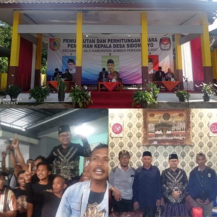 Sujud Syukur Kamiluddin, S.Kep Ners Kades Terpilih Desa Sidomulyo Silo Jember