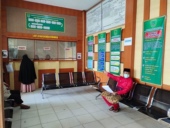 Wabup Rohil Kecewa ASN Tak Hadir Tepat Waktu Saat Sidak di Disdukcapil