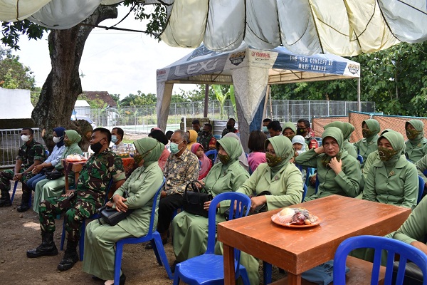 Acara Pamit Danramil Gemolong Diselimuti dengan Rasa Haru