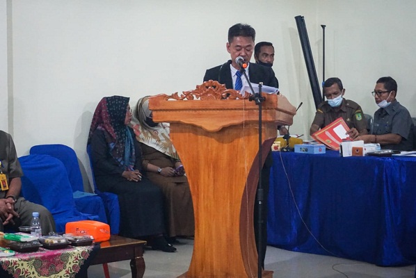 Bupati dan DPRD Rohil Teken Nota Kesepakatan KUA PPAS APBD 2022