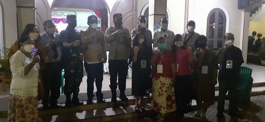 Dandim 0203/Langkat Memimpin Patroli Gabungan Berskala Besar TNI-POLRI dan Pemda