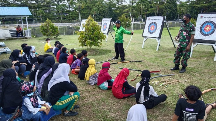 Kosekhanudnas III Buka Kelas Panahan di Makosekhanudnas III