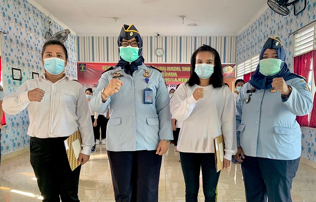 Rutan Perempuan Medan Kanwil Kemenkumham Sumut Memberikan Remisi Khusus Natal