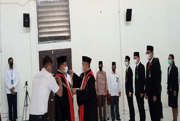 Fatchu Rochman Resmi Jabat Wakil Ketua PN Rohil