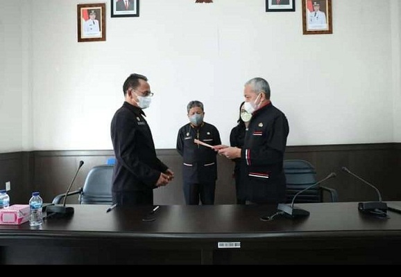 Jalan Berutu, S.Pd, MM Menjabat PLH Sekretaris Daerah Pakpak Bharat