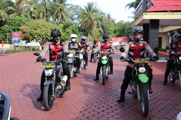 Kapolres Madina Meninjau Giat Vaksin di Daerah Pedalaman