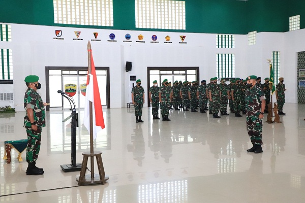 Pangdam I/BB Pimpin Sertijab Danrem 031/WB dan Danrem 022/PT