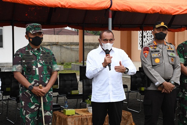Putus Penyebaran Covid-19, Pangdam I/BB Menghimbau Masyarakat yang Terpapar Dirawat di Isoter