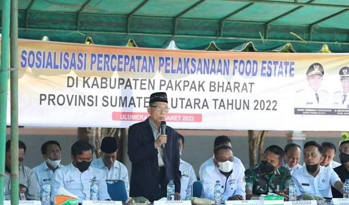 Food Estate Didukung Sepenuhnya oleh Tokoh–tokoh Desa Ulumerah