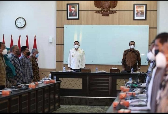 Pesan Bupati di Rapat Evaluasi Program Kerja 2021: Seluruh Camat Harus Tinggal di Wilayah Masing-Masing