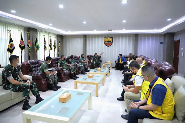Pangdam I/BB Terima Audiensi Lions Club Indonesia di Makodam I/BB