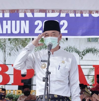 Jadi Irup Harkitnas, Bupati Rohil Mengajak Seluruh Elemen Bersatu Bangun Daerah