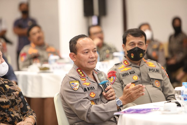 Kabaharkam Polri Menggelar FGD Peningkatan Pengamanan Destinasi Wisata Super Prioritas Danau Toba