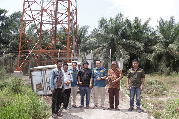 Menara Tower Telekomumikasi di Rokan Hilir Mulai Ditertibkan