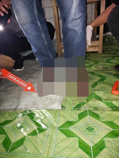Seorang Pemuda Diduga Bunuh Diri , Polres Nias Menyambangi TKP