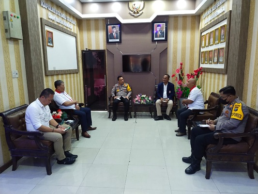 Audiensi Ketua KONI Deli Serdang