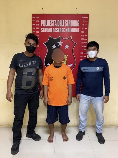 Berulang Kali Curi Sepeda Motor, Pria Kuli Bangunan Akhirnya Diamankan Sat Reskrim Polresta Deli Serdang