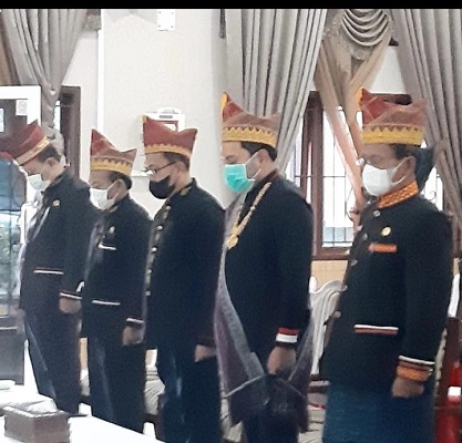 Bupati Pakpak Bharat Mengikuti Puncak Peringatan Hari Lahir Pancasila