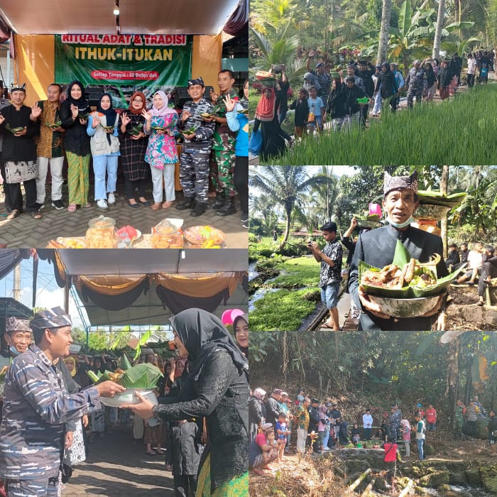 Ritual Adat dan Tradisi Ithuk-Ithukan di Desa Binaan Lanal Banyuwangi