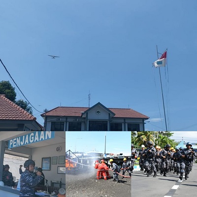 Prajurit Lanal Banyuwangi Hancurkan Pesawat Musuh yang Melintasi Langit Lanal Banyuwangi