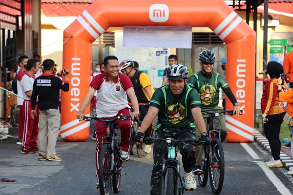 Sambut HUT Ke-72 Kodam I/BB dan HUT Bhayangkara ke-76