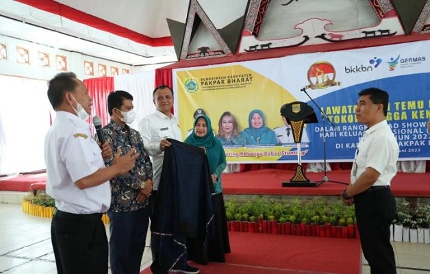 Wakil Bupati Pakpak Bharat Sambut Tim Road Show