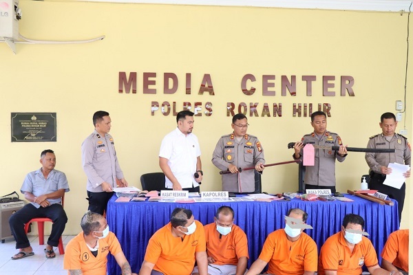 3 Kasus Kejahatan Telah Berhasil Diungkap Polres Rohil