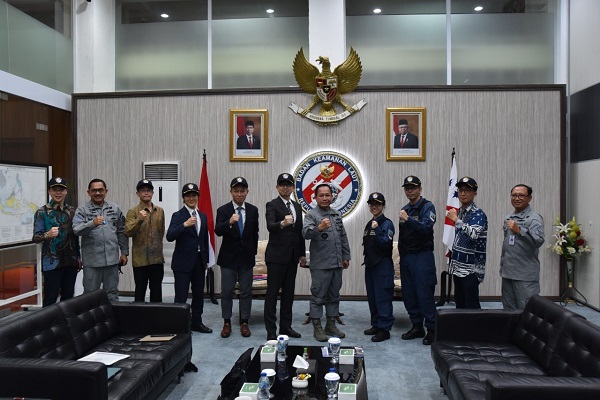 Bakamla RI Menerima Delegasi JICA