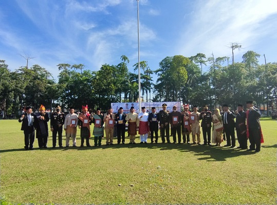 Kapolresta Deli Serdang Hadiri Upacara Peringatan Hari Jadi ke-76 Kabupaten Deli Serdang Tahun 2022