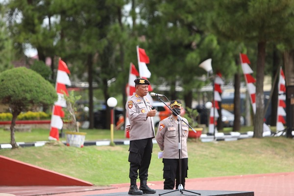 Polda Sumut Berangkatkan 550 Personel dalam Amankan Pilkades Palas