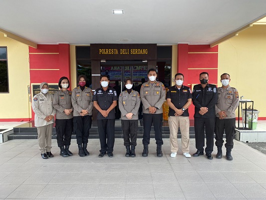 Bid Humas Polda Sumut Gelar Supervisi di Polresta Deli Serdang
