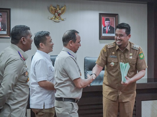 Bobby Nasution Minta untuk Menerbitkan Sertifikat Aset Pemko Medan yang Belum Bersertifikat