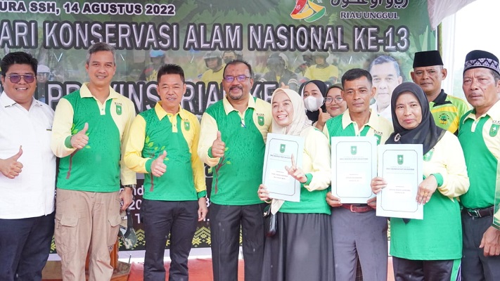 Bupati Rohil Hadiri Acara Peringatan Konservasi Alam ke-13