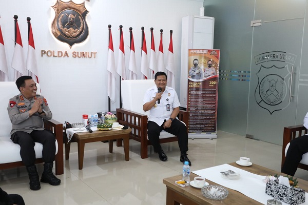 Terima Kunjungan Wantanas RI, Kapolda Sumut: Perkuat Sinergitas dalam Penanggulangan Narkotika