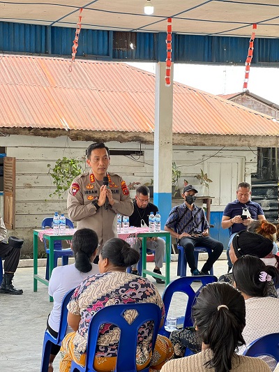 Kunker ke Mapolsek Biru-Biru, Kapolresta Deli Serdang Tekankan Penanganan Maraknya Peredaran Narkoba