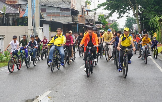 Ratusan Peserta Mengikuti Fun Bike Meriahkan HUT Rohil ke-23