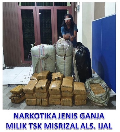 200 Kg Ganja Siap Edar Digagalkan Polda Sumut