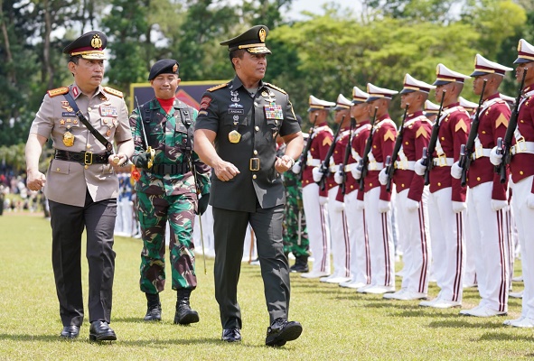 Ini Pesan Kapolri kepada 1.028 Taruna: Sinergisitas TNI-Polri Akan Menjamin Stabilitas Keamanan dan Politik