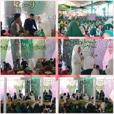 Milad Majelis Ta'lim Halimah ke-9 Tahun Berlangsung Khidmat