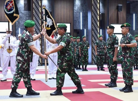 Peresmian Satuan Baru Resimen Arhanud 2Sisingamangaraja Diterima oleh Pangdam IBB