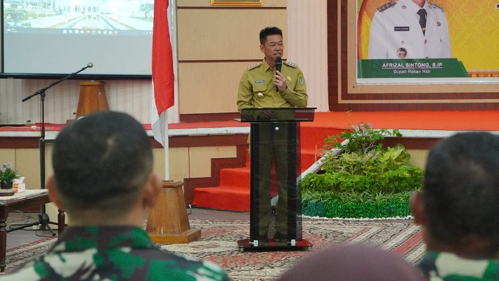 Bupati Rohil Pimpin Rakor Forkopimda Tentang Antisipasi Banjir untuk Persiapan Nataru