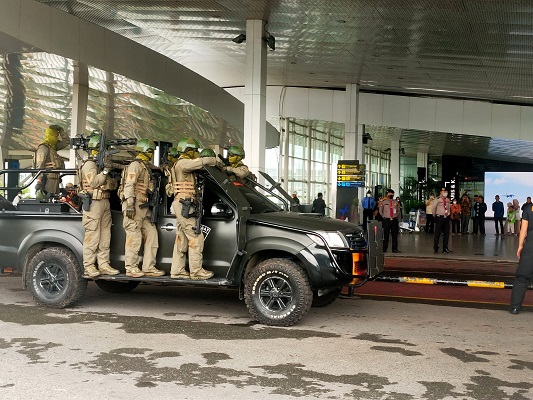 Kabag Ops Polresta Deli Serdang Hadiri Kegiatan AEE dan ASE di Bandara KNU