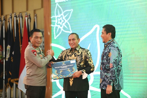 Kapolda Sumut Menghadiri Penyerahan DIPA Daerah Tahun 2023