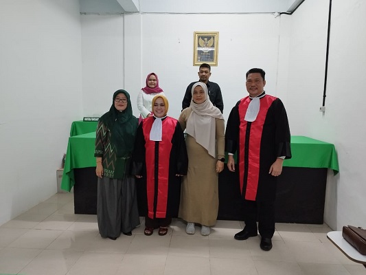 Kaprodi STIH Graha Kirana Medan Maya Puspita Ningrum S.H M.H Resmi Buka Praktek Peradilan Semu
