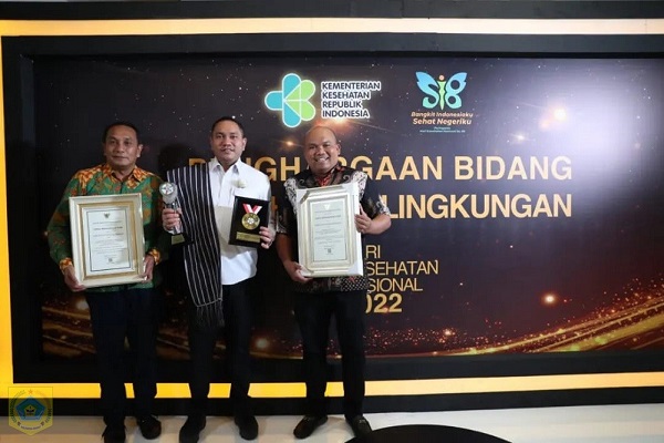 Pemkab Pakpak Bharat Borong Penghargaan STBM Award 2022