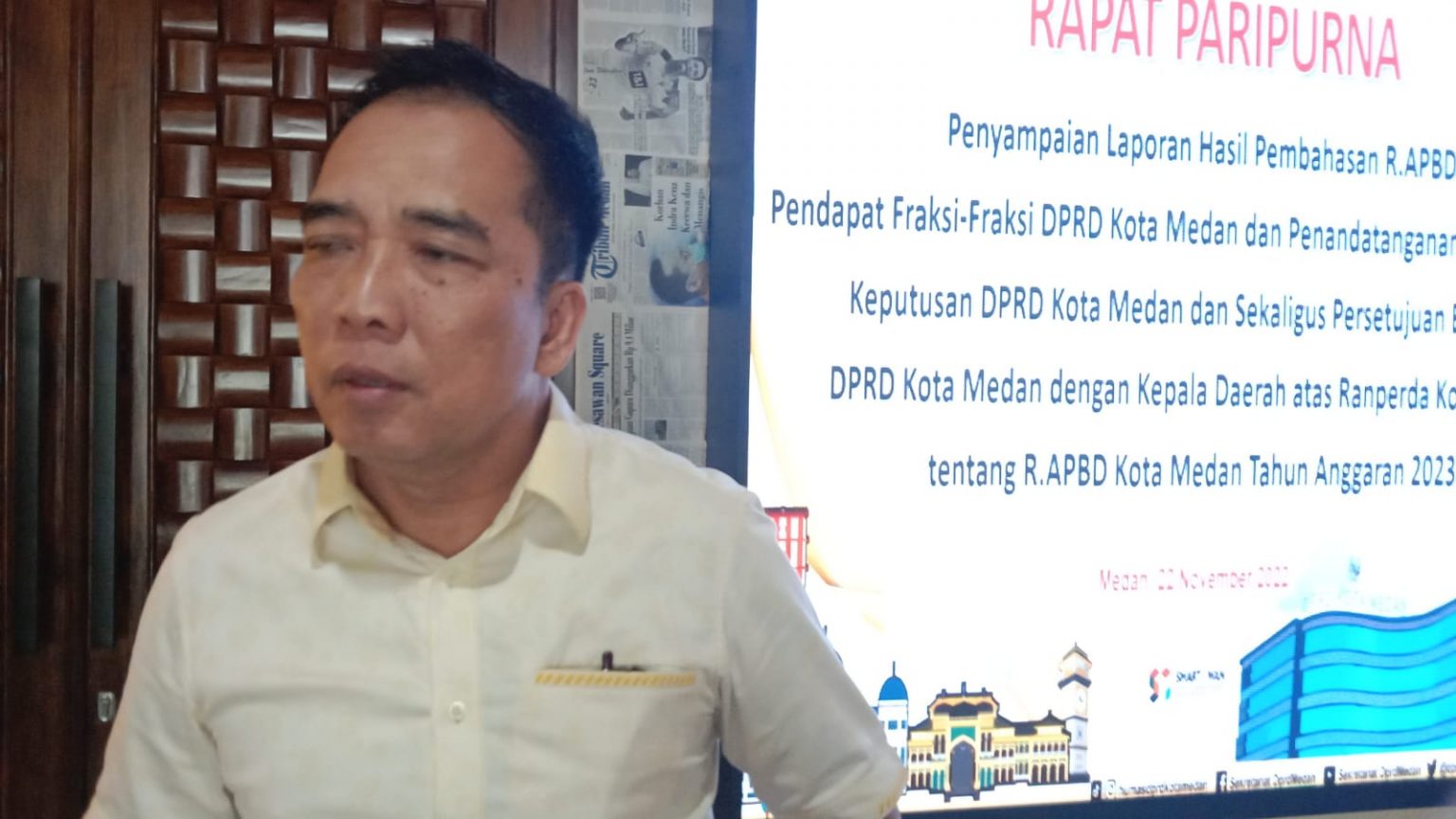Setujui APBD TA 2023, Fraksi Hanura PSI PPP Ingatkan Pemko Medan Tentang 9 Item