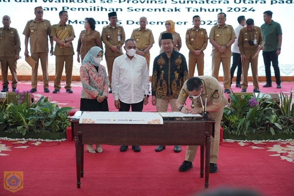 Tandatangani Pakta Integritas Netralitas ASN, Bupati Jaga Netralitas Selama Pemilu