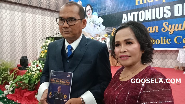 Antonius D Tumanggor Launching Buku dengan Judul Hidup dan Karya Emas Antonius D Tumanggor