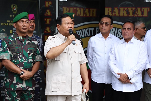 Menhan RI Babinsa Ujung Tombak Komando Teritorial dalam Mewujudkan Sishankamrata